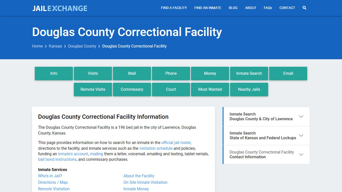 Douglas County Correctional Facility - Jail Exchange